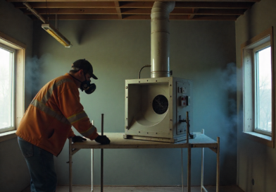 Ambientes mais seguros durante a reforma com exaustores disponíveis para aluguel